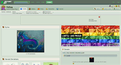 Desktop Screenshot of felissa.deviantart.com
