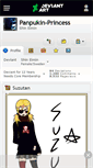 Mobile Screenshot of panpukin-princess.deviantart.com