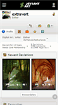 Mobile Screenshot of extravert.deviantart.com
