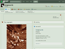 Tablet Screenshot of gorgeous-kb.deviantart.com