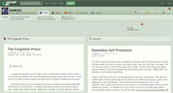 Desktop Screenshot of geekusa.deviantart.com