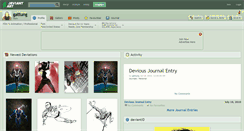 Desktop Screenshot of gattung.deviantart.com
