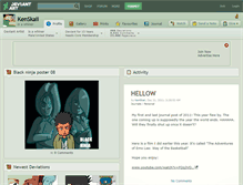 Tablet Screenshot of kenskaii.deviantart.com