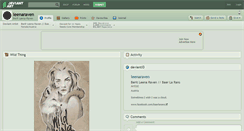 Desktop Screenshot of leenaraven.deviantart.com