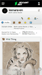 Mobile Screenshot of leenaraven.deviantart.com