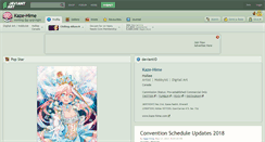 Desktop Screenshot of kaze-hime.deviantart.com