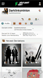 Mobile Screenshot of darklinksminion.deviantart.com