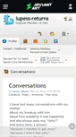 Mobile Screenshot of lupess-returns.deviantart.com