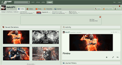 Desktop Screenshot of mekzgfx.deviantart.com