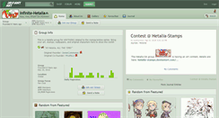 Desktop Screenshot of infinite-hetalia.deviantart.com