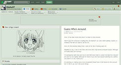 Desktop Screenshot of kisshu97.deviantart.com