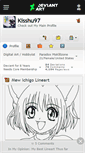 Mobile Screenshot of kisshu97.deviantart.com