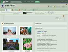 Tablet Screenshot of murtuza1997.deviantart.com