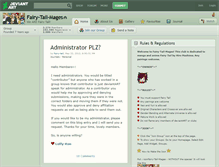 Tablet Screenshot of fairy-tail-mages.deviantart.com