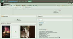 Desktop Screenshot of dutchie17.deviantart.com