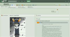 Desktop Screenshot of kimimi72.deviantart.com