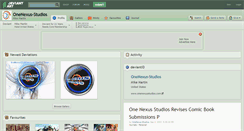 Desktop Screenshot of onenexus-studios.deviantart.com