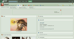 Desktop Screenshot of jenna27.deviantart.com