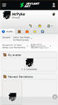 Mobile Screenshot of mrpyke.deviantart.com
