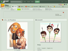 Tablet Screenshot of estyy.deviantart.com