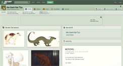 Desktop Screenshot of mo-goei-hai-tzu.deviantart.com