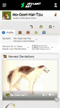 Mobile Screenshot of mo-goei-hai-tzu.deviantart.com