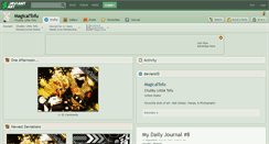 Desktop Screenshot of magicaltofu.deviantart.com