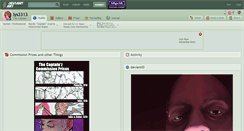 Desktop Screenshot of lys2313.deviantart.com