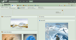 Desktop Screenshot of ghost-fish.deviantart.com