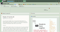 Desktop Screenshot of bassist-freak.deviantart.com