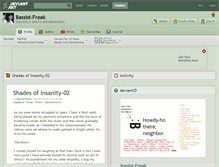 Tablet Screenshot of bassist-freak.deviantart.com