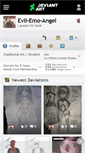 Mobile Screenshot of evil-emo-angel.deviantart.com