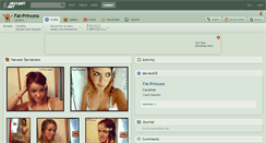 Desktop Screenshot of fat-princess.deviantart.com