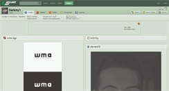Desktop Screenshot of darkmy1.deviantart.com