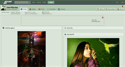 Desktop Screenshot of mevillarosa.deviantart.com