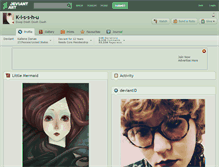 Tablet Screenshot of k-i-s-s-h-u.deviantart.com