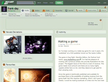 Tablet Screenshot of frank-day.deviantart.com