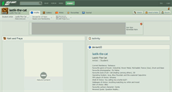 Desktop Screenshot of lastik-the-cat.deviantart.com