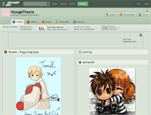 Tablet Screenshot of hyuugathayna.deviantart.com