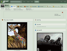Tablet Screenshot of beas1.deviantart.com