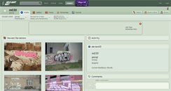 Desktop Screenshot of m030.deviantart.com