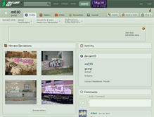 Tablet Screenshot of m030.deviantart.com