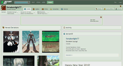 Desktop Screenshot of forsakenlight77.deviantart.com