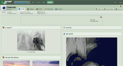 Desktop Screenshot of chekuolis.deviantart.com
