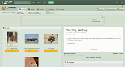Desktop Screenshot of lumanaru.deviantart.com
