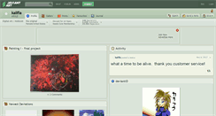 Desktop Screenshot of kalifla.deviantart.com