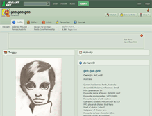 Tablet Screenshot of gee-gee-gee.deviantart.com