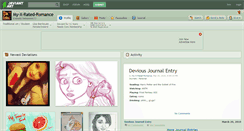 Desktop Screenshot of my-x-rated-romance.deviantart.com