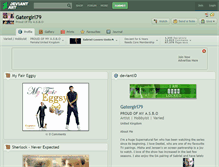 Tablet Screenshot of gatergirl79.deviantart.com