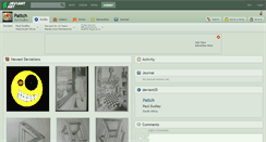 Desktop Screenshot of pattch.deviantart.com